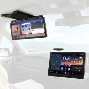 ATOTOZONE X10 10 �C���` 1DIN/2DIN�J�[�i�r�I�[�f�B�I, 12�C���`��^�G���^�����j�^�[���ځA8G+128G �A4G LTE�A2�J���������^��Ή� �AAI�r�W�����A�����[�g�E���C�u�r���[ &