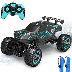 ���W�R���J�[���ǂ������I�t���[�h�X�^���g�J�[RC�J�[���쎞��70��4WD�l�֋쓮1/16�܂��C�g���[�h���X�v���[USB�[�d��LED���ڊߋ�q���Ԃ̃I���`�����蕨�y�t2*�[�d�r�z(�u���[)