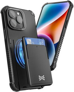 [TORUMXPRO]iPhone14ProMax蒠^MagSafeΉX}zP[X|O\ȃJ[hz_[tیwXJo[-ubN