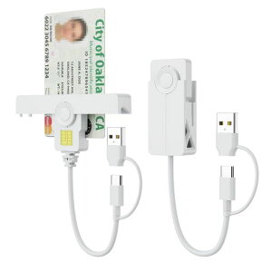 USB+USB-CCAC�J�[�h���[�_�[�A2-in-1�~���^���[DOD���ʃA�N�Z�X�X�}�[�g�J�[�h���[�_�[�AWindows�AMacOS�ALinux�Ή��A�|�[�^�u���Ő܂肽���݉\�ȃf�U�C��