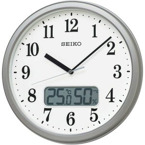 �y���[�J�[�����ۏ�2�N�Ώہz�Z�C�R�[�N���b�N(Seiko Clock) �|�����v �d�g �A�i���O ���x ���x �\�� 05:��F���^���b�N 02:���a31cm KX244S