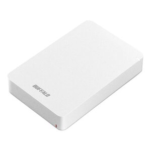 �o�b�t�@���[ BUFFALO USB3.1(Gen.1)�Ή� �ϏՌ��|�[�^�u��HDD 5TB �z���C�g HD-PGF5.0U3-GWHA