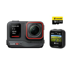 Insta360 Ace Pro - �A�N�V�����J���� �h�� 1/1.3�C���`�Z���T�[��5nmAI �`�b�v���� AI�m�C�Y���_�N�V���� ���|�I�ȉ掿 4K120fps 2.4�C���`�t���b�v���X�N���[�� ���x��AI�@�\ ������ �����A�N�V�����c