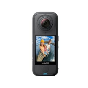 Insta360 X4 Air �ʏ��(�O���t�@�C�g�E�u���b�N) - �y��165g 8K 360�x�S�i�J�����A�����Ȃ����B��_���ʁA�����\�����Y�A�B�e��t���[�~���O�A�E�C���h�K�[�h�����AFlowState��u���␳�AAI���c