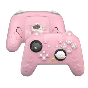 PlayVital Nintendo Switch 2 Pro�Ή��V���R���J�o�[ ����~�� switch2 pro�R���Ή��O���b�v�ی�P�[�X �w�ʃ{�^���L���b�v&�T���X�e�B�b�N�L���b�v&�X�e�b�J�[�t�� �a���q�L�f�U�C���y�s���N�z