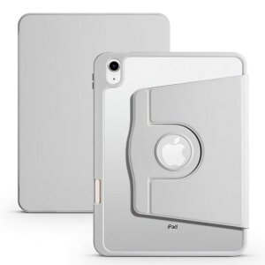 Ryo楽々生活館タブレットケース対応iPad10.2iPad第9世代2021第8世代2020第7世代201910.2インチ用ケースペンホルダー付タッチペン収納画面360°回転アイパッド987保護カバーグレー