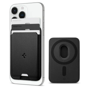 [Spigen] MagSafe�Ή� �J�[�h�P�[�X 3������ iPhone 17e/17/16/15/14/13/12�V���[�Y Pixel 10a �}�O�l�b�g���� �������U�[ �X���� �w�� �E�H���b�g �X�}�z �J�[�h�P�[�X ��ʌn IC�J�[�h