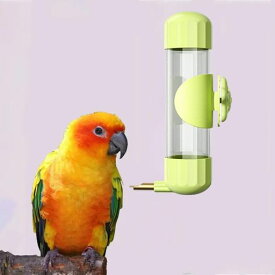 鳥フィーダーペット給水器小動物水飲み大容量200mlケージ外付けウォーターボトル鳥水入れ自動給水器みずのみ器バードフィーダー文鳥インコ餌入れ水差し水飲み鳥鳥の巣箱漏れ防止お留…