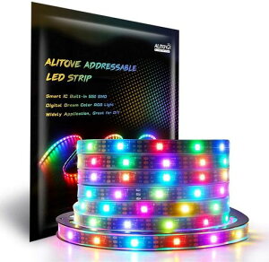 ALITOVEWS2812BLEDe[vCg5050SMDRGBʂɃAhXw\ؒf\vO\LEDe[vh[tJ[FlIsNZNeoPixelRGBC~l[VledCg5m