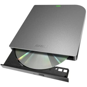 �o�b�t�@���[USB3.2(Gen1)/3.0�O�t��Mac�Ή�DVD/CD�h���C�u�o�X�p���[(���d�P�[�u���t��)���^�|�[�^�u���������[�J�[�O���CDVSM-PMV8U3-GY/N