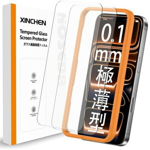 y0.1mm^zXINCHENKXtBiPhone17ProMaxpKXʕیtB[yʉ/x^b`/ߗ/wh~](ACtH17v}bNXp)