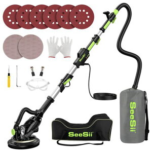 SEESII�d�C�h���C�E�H�[���T���_�[1200W�|�[���T���_�[�L�k���|�[��210cm���߉\6�i�ϑ�2400RPMLED���C�g�t�������W�o�V�X�e�������O�_�X�g�z�[�X�W�o��6���̃T���h�y�[�p�[2���̖��o�T���h�c