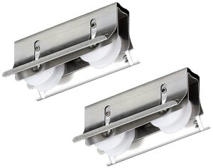 家研販売(KakenHanbai)網戸専用取替戸車(アルミサッシ用)2個入W7(A)13W7xH17xD40(mm)シルバー