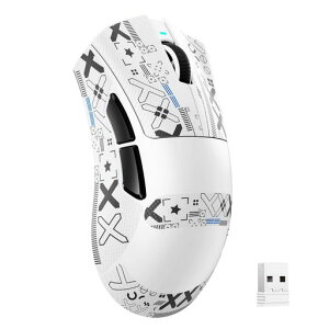 ATTACK SHARK V3 �y��62g ���C�����X�Q�[�~���O�}�E�X �L���������Ή� 3���[�h�ڑ� (2.4G/BT/USB-C) BK52820�`�b�v���� PAW3311���w�Z���T�[ 25,000dpi 1����ϋv�X�C�b�` ��e�ʃo�b�e���[