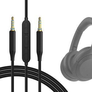 Geekria �P�[�u��t �݊��� �I�[�f�B�I�R�[�h �\�j�[ Sony ULT WEAR WH-XB920N WH-1000XM6 WH-1000XM5 WH-1000XM4 �w�b�h�z���P�[�u���A3.5mm �ɓK������ �C�����C���}�C�N�Ɖ��ʃR���g���[��