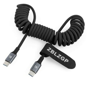 ZBLZGP USB C - USB C�P�[�u�� �i�C�����ґg�A60W 100W�A�����[�d�AiPhone 16�V���[�Y�AMacBook Pro�AiPad Pro/Air�ASamsung S24�V���[�Y(60W�A���ґg�A�R�C����40cm)�p�B