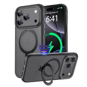 KISECASEiPhone17ProMaxpP[XMagsafeΉCX[dCO}Olbgڒ_360x]X^hJRg[Jo[tϏՌ΂ݖh~߃ACtH17promaxpJo[