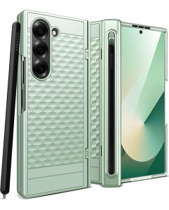 Miimall�Ή�GalaxyZFold6�P�[�XS�y�����[���C�q���W�ی십���K���X�t�������̃e�N�X�`���M�����N�V�[Z�t�H�[���h6�ی�P�[�X�o���p�[�y���ϏՌ��S�g�ی엎���h�~�����Y�ی샏�C�����X�[�d�c