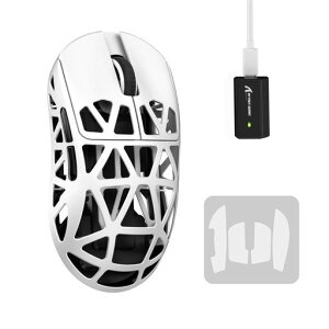 MAMBASNAKExATTACK SHARK R2 �}�O�l�V�E�������}�E�X �Q�[�~���O�}�E�X 8k�}�E�X PixArt PAW3950 ���Z���T�[ 47g ���y�� 3���[�h�ڑ� Bluetooth/2.4G���C�����X/USB-C�L�� �_�u���`�����l��