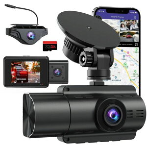 tadpole �h���C�u���R�[�_�[ 4K 3�J���� 500���掿 ���^�h�����R �O��J���� 360�x �S���ʕی� �����Î��@�\ Sony Starvis�Z���T�[ WDR HDR WiFi GPS�@�\���� 2�C���`IPS �ԊO������ ���̌��m �Ռ��^��