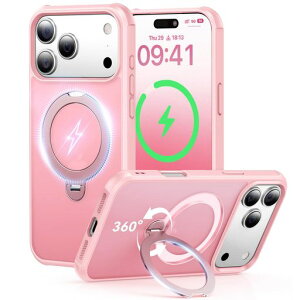 �y��_360°��]�E10�N�̏��S�J���zPeerockiPhone17Pro�p�P�[�X�y���@�\��́E360°�V��_��]�X�^���h�z�ČRMIL�K�i�ϏՌ�MagSafe�Ή����ϋv���ő�25W�}���[�d�Ή��w��h�~/�}�b�g�d�グ/���ϖh�~�c