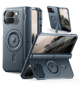 DexnorGooglePixel10ProFold�p�P�[�X�}�O�l�b�g���O�ʉ�ʕی�t�B����&�q���W�ی�t���t���{�f�B���O�h�ی�J�o�[�o���p�[�P�[�X(�u���[)