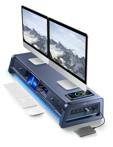VAYDEER�������f���A�����j�^�[�X�^���h�X�}�z��p�u����t�����j�^�[��8��USB�|�[�g�A2�̈����o���ALED���C�g�X�g���b�v�t�������2���j�^�[�p�f�X�N�I�[�K�i�C�U�[PC�����iMac�Ή�(�c