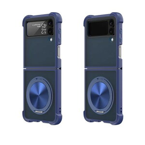 Kanyaku Samsung Galaxy ZFLIP3 �p �P�[�X Galaxy ZFLIP4 �P�[�X�yMagsafe�Ή��E�X�^���h�t���z �}�O�l�b�g���� ���C�����X�[�d �ϏՌ� �}�b�g�� ������ �w��h�~ �A�W���X�^�u���X�^���h �A�C�t�H��