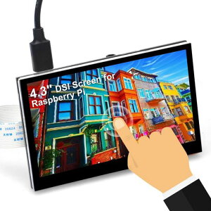 OSOYOO4.3�C���`TFT�^�b�`�X�N���[��DSI�R�l�N�^LCD�f�B�X�v���C���j�^�[800x480�𑜓x���Y�x���[�p�C233B+raspberrypi4�p���{��������t��