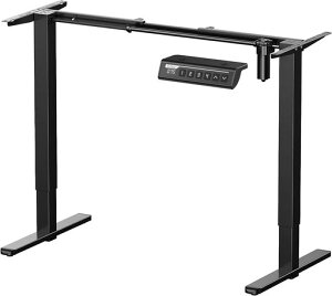 ErGear �d�� ���~���f�X�N �r�̂� �X�^���f�B���O�f�X�N 72-118cm�������߉\ �ω׏d80kg 4�p�^�[�������������[�@�\ �㉺�������~