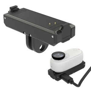 SHEAWA Insta360 Go 3/Go 3S�p���C�}�E���g Type-C�|�[�g���� �[�d�\ �g���}�E���g�A�_�v�^�[ �}�E���g�x�[�X �s�{�b�g�X�^���h �O�r�A���B��_�Ȃǂ̎B�e�A�N�Z�T���[�����t���\