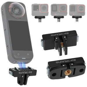 forinsta360X4Air/X5/AcePro2/AcePro/Ace�}�O�l�b�g�}�E���g���C�}�E���g�N�C�b�N�����[�Xforinsta360X4AIRX5AcePro2�A�_�v�^�[�܂��ݎ�1/4�l�W��for