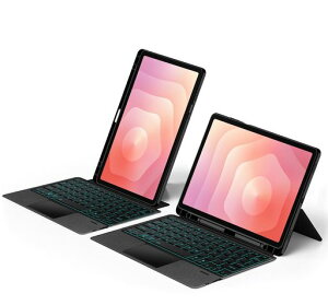 �c/���u���Ή�GalaxyTabS10FE+13.1�C���`�L�[�{�[�h�P�[�X�^�b�`�p�b�h�o�b�N���C�g�t���}�O�l�b�g���������V���I�~�J�o�[�M�����N�V�[TabS10FEPlus�p�L�[�{�[�h�p�x�����R�ɕύX�P�[�X