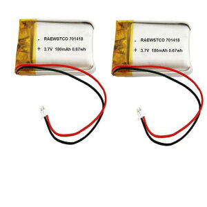 2�� 701418 3.7V 180mAh ���|�o�b�e���[ WLtoys V272,Cheerson CX-10 Mini Quadcopter Estes Proto X, Syncro X, HubsanQ4 Nano Quadcopter �ɓK��