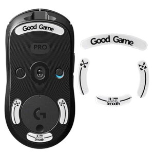IMMOENUC�}�E�X�\�[����LogicoolGPro2Lightspeed/GPROWireless�ɓK�����܂��}�E�X�t�B�[�g�}�E�X�̃K���X�t�b�g�p�b�h2.5D�~�`�f�U�C�����^�ϋv���ᖀ�C�Q�[�~���O�}�E�X�A�N�Z�T���[(��)