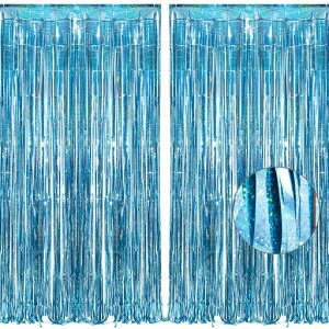 2�Z�b�gBRAVESHINE�^�b�Z���J�[�e���L���L���w�i���邢����a��������t��100cm*250cm�a��������J�[�e��birthdaydecorations�p�[�e�B�[�f�R���[�V����partydecoration