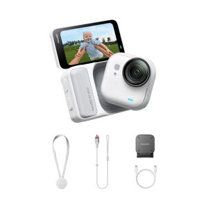 �y�����������񈤗p�zInsta360 GO Ultra �ʏ�� �z���C�g | vlog �J���� �|�P�b�g���琢�E���ς�� �y�� �A�N�V�����J���� ���^