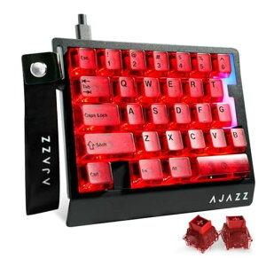 AJAZZ AK029 �Ў�Q�[�~���O�L�[�{�[�h ���s�b�h�g���K�[�Ή� 29�L�[�z�� �����Ή� 8000Hz�|�[�����O���[�g(�������b�h)