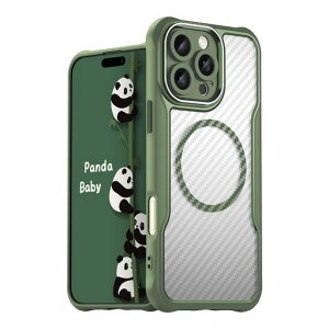 PandaBabyiPhone16ProMaxP[XMagSafeΉJo[^ϏՌop[}bgYSʕی(O[)