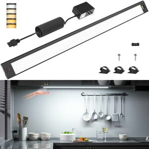 WOBANELED�L�b�`�����C�g60cm�o�[���C�g���������������F�^�b�`���X�Z���T�[1200lm�H���s�v�I���E�L���r�l�b�g�Ɩ�led�ԐڏƖ��L�b�`�����ʏ��䏊�ȃG�l�茳��PSE�F�؍σu���b�N