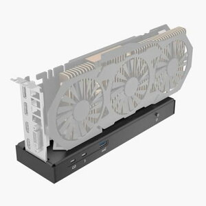 Thunderbolt3eGPUGN[WAThunderbolt4&USB440Gbpsƌ݊AOGPUhbNXe[VyNVIDIA/AMDPCIeT|[gAPD85W