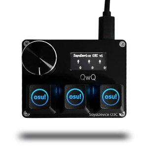 �����g���K�[ SayoDevice O3C �L�[�{�[�h �z�b�g�X���b�v�Ή��z�[�����C���j�A�X�C�b�` �W�I���g�� Dash OSU ���Y���Q�[���p