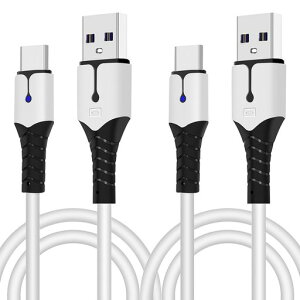 DigiZaru PS5 �R���g���[���[�p �[�d�P�[�u�� 2M 2�{�Z�b�g Xbox Series/Switch/PS5 DualSense �R���g���[���[�Ή� USB Type-C �f�[�^�ʐM�E�}���[�d�R�[�h
