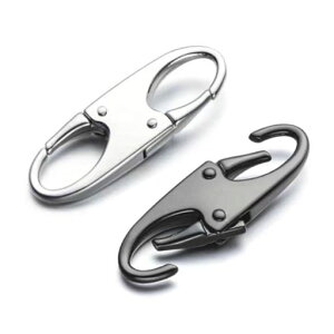 YANGZIファスナー引き手修理スライダーチャーム付きトートバッグ盗難防止ダブルオープニングジッパープル交換取り外し可能なジッパーコネクター金属製金具財布衣類チャックカバンブー…