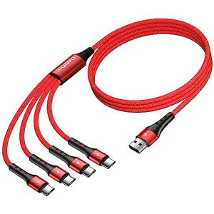 SIQIWO}`USBCP[u}[d[1.2M/2pbN]QC3.0(3A)USBCXvb^[P[u4in1[dR[h4̃^CvC|[gtiPhone1516/17V[YiPadAirPro