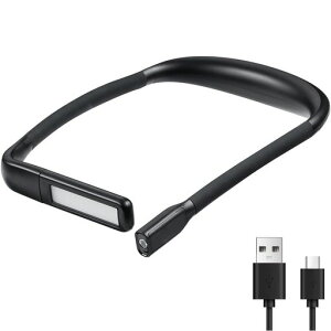 GOOMANDLED�l�b�N���C�g�[�d���Ǐ�/�ނ�/�����j���O�p�h�БΉ�1800mAh��e��TYPE-C�[�d��|�����C�g