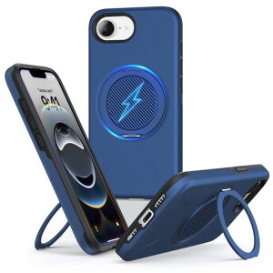 MNYWDSQ�Ή�iPhone17e/16e�p�̃P�[�XMagsafe�Ή����@�\360�x��]�X�^���h�ϏՌ��ČRMIL�K�i���C�����X�[�d�\TPU+PC�J�o�[�h�w�䃊���O�}�O�l�b�g���ڃA�C�t�H��17�p�J�o�[��