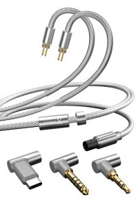 TANCHJIM CABLE X �C���z�����P�[�u�� �A�b�v�O���[�h�P�[�u���A���P�[�u�� 0.78 2Pin�A 1.25m�⃁�b�L�����\�P�[�u��