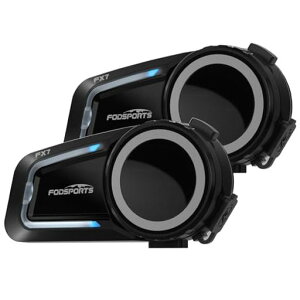 FODSPORTS �o�C�N �C���J�� FX7 ���b�V���ʐM �C���J�� �f���A���`�b�v ���y�����Ȃ���ʘb �����^�b�`�ڑ� �A�v���Ή� �o�C�N�p�ʐM�@��