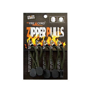 BushCraft(�u�b�V���N���t�g)�t�@�C���[�R�[�h�W�b�p�[�v��(FireCordZipperPulls)�I���[�u�h���u02-03-550f-0014